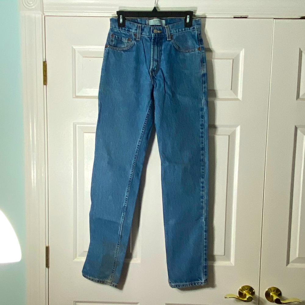 Vintage Levi 512 Denim Blue Jeans